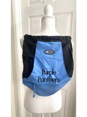 Xara Soccer Team Gear "Purple Panthers" Preowned Training Gym Sack Backpack